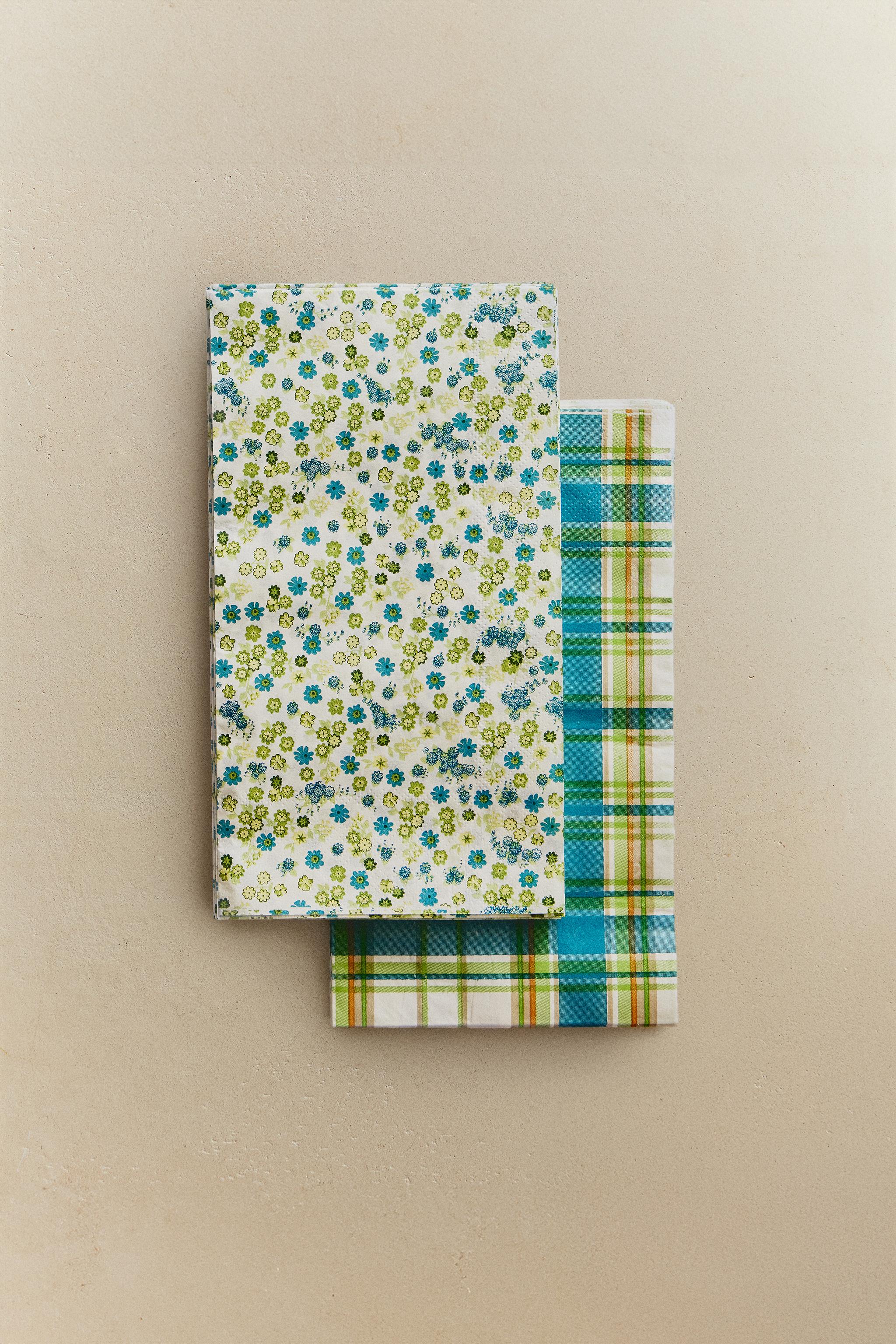 SET OF PRINTED PAPER NAPKINS (SET OF 30)